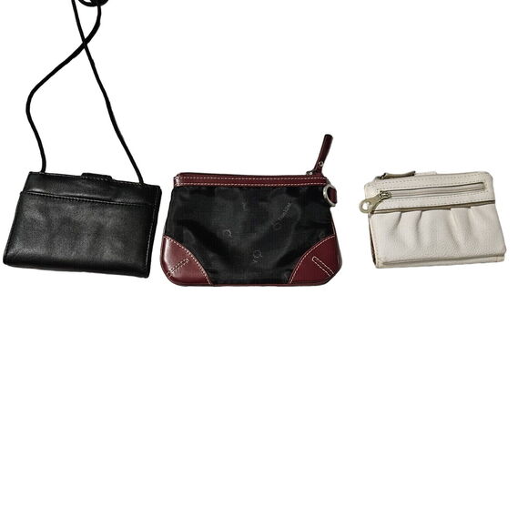 Lot Of 3 Womens Wallets Multi-Color Different Designers - Picture 2 of 16